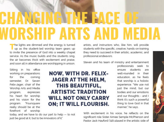 Changing The Face Of Worship Arts And Media - Page 01
