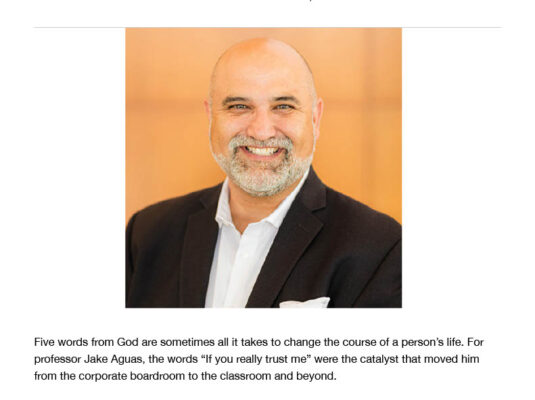 Following The Leader - Biola Magazine - Biola University Page 01