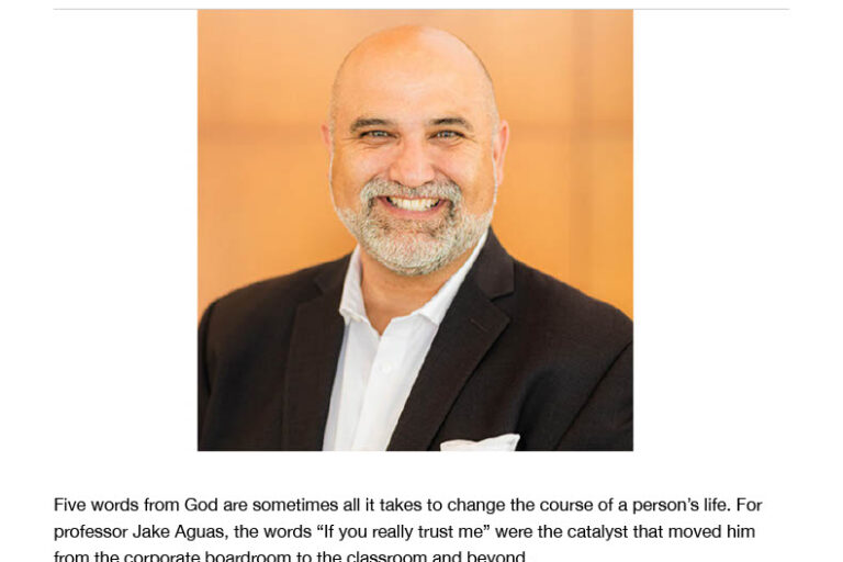 Following The Leader - Biola Magazine - Biola University Page 01