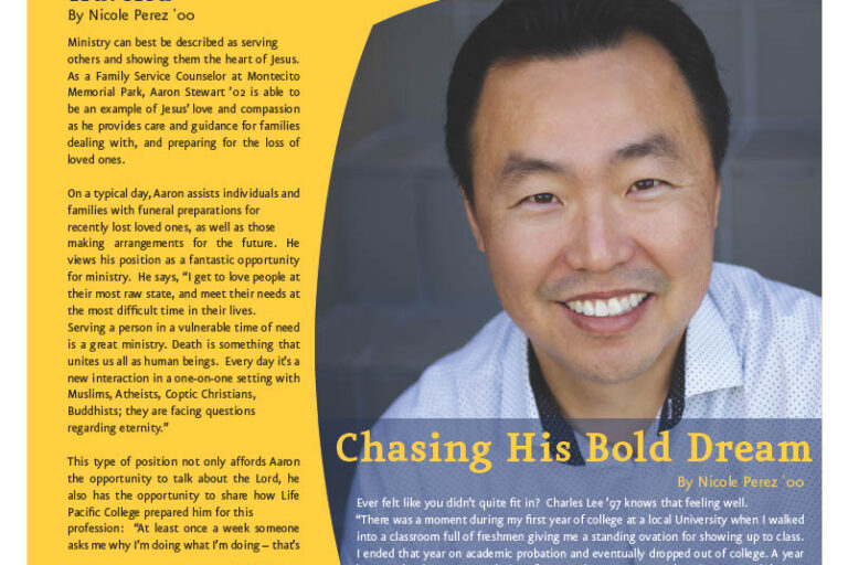 Life Pacific College - 2015 Fall - Page 01